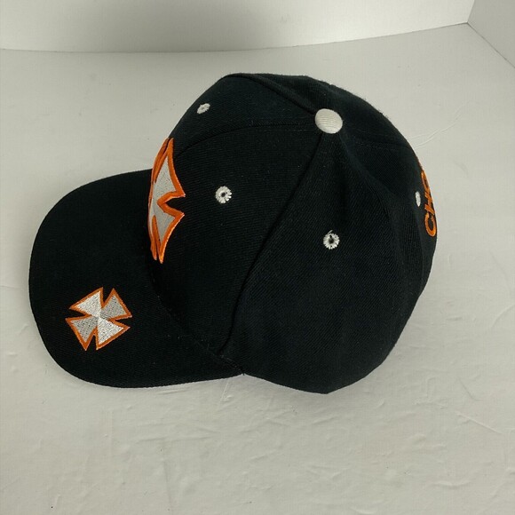 Orange County Choppers Adjustable Hat Cap Black Embroidered Biker Streetwear - Picture 6 of 8